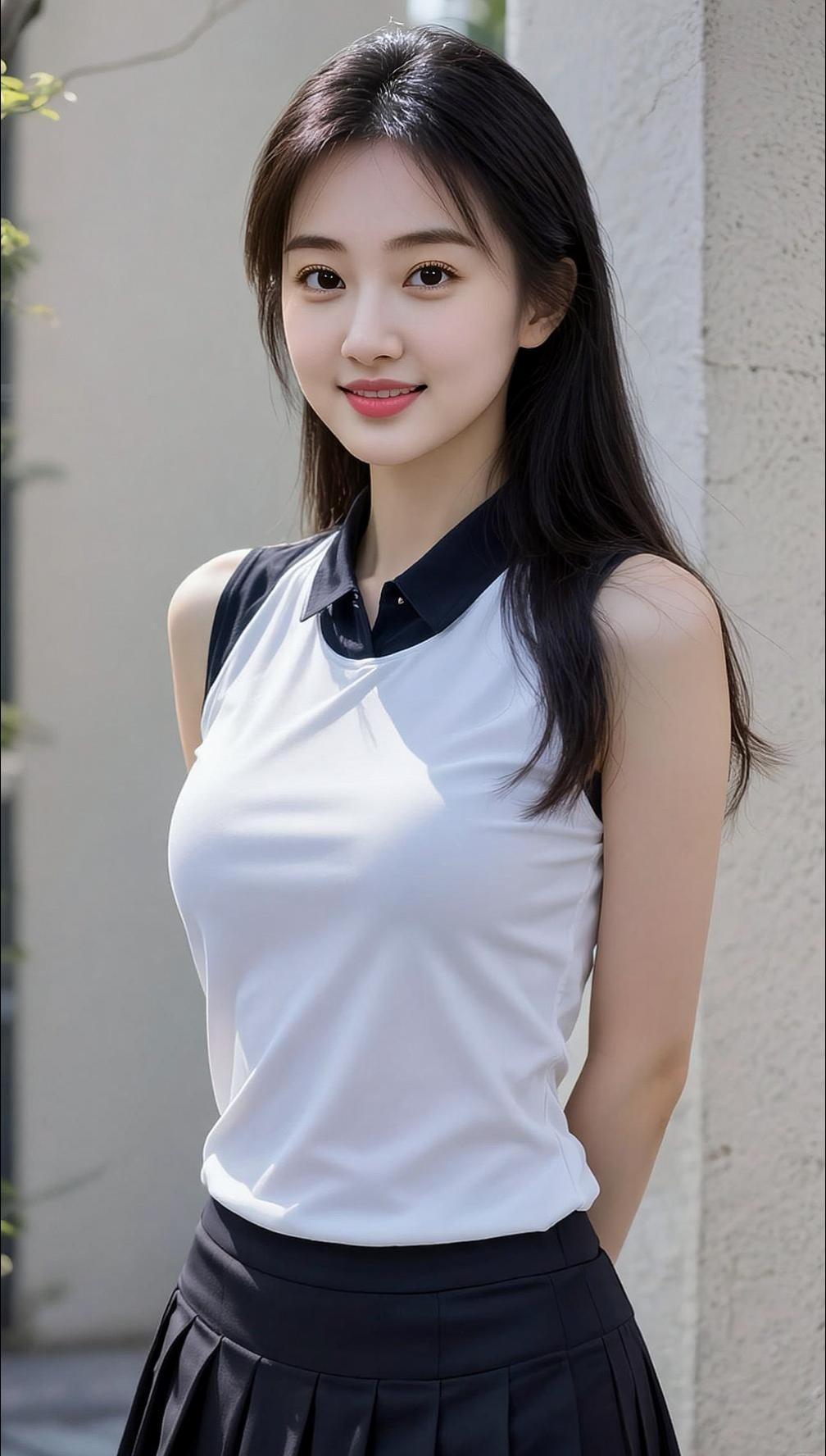 AI清新美女写真 抖音ai创作