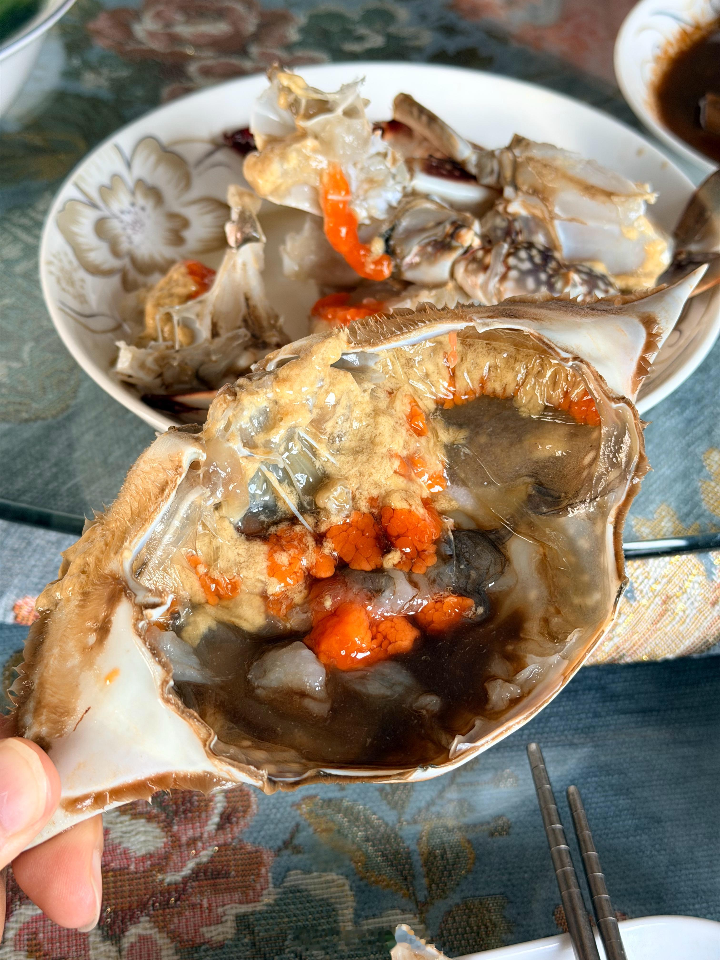 仅小部分人能接受的地方美食——咸呛蟹 ​​​