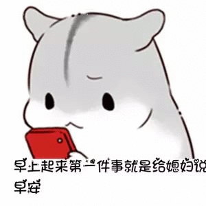 早上好