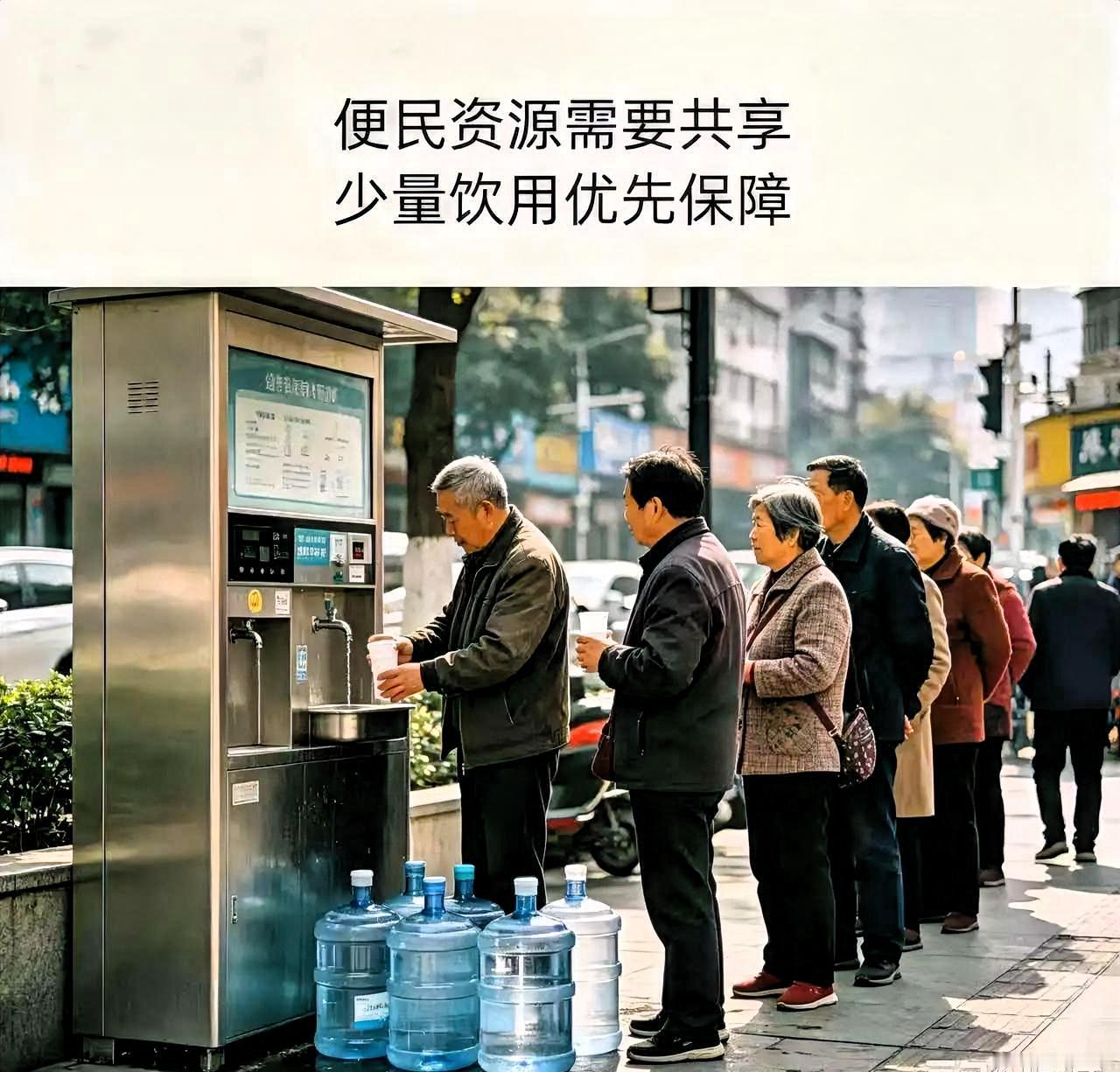 胖东来出台新规，将携带大容量水桶大量接取门店免费直饮水，划定为不文明行为。
 