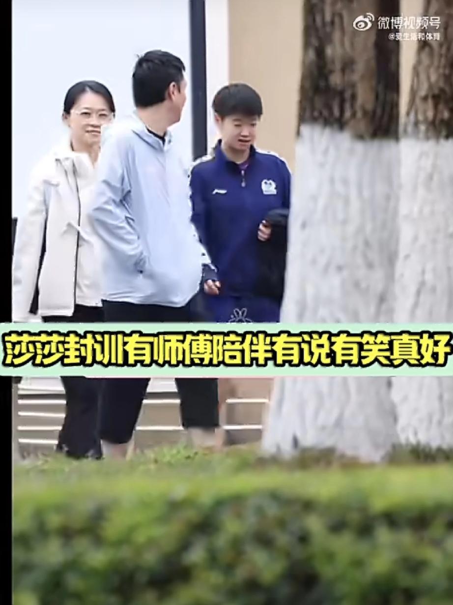 成都封训中的孙颖莎！
这几天莎莎几乎天天都是长袖队服和短裤，一点儿也不怕冷，每天