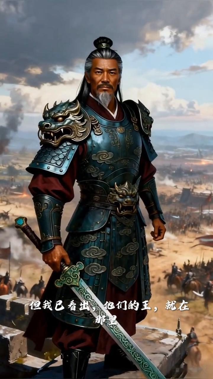 敌军势大，强攻难胜。但我已看出，他们的王就在那里。射人先射马，擒贼先擒王。传我将