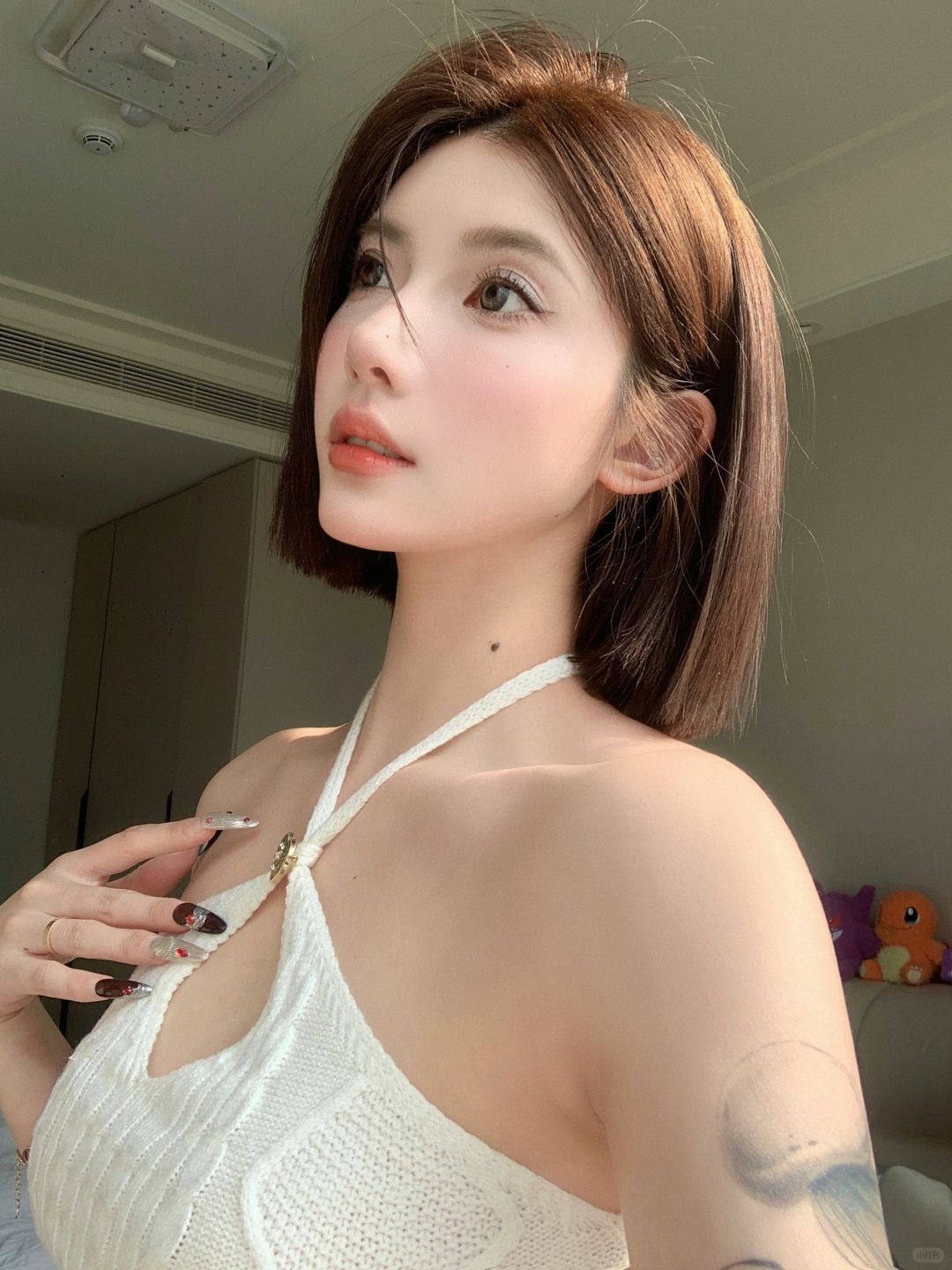 阳光下的发色