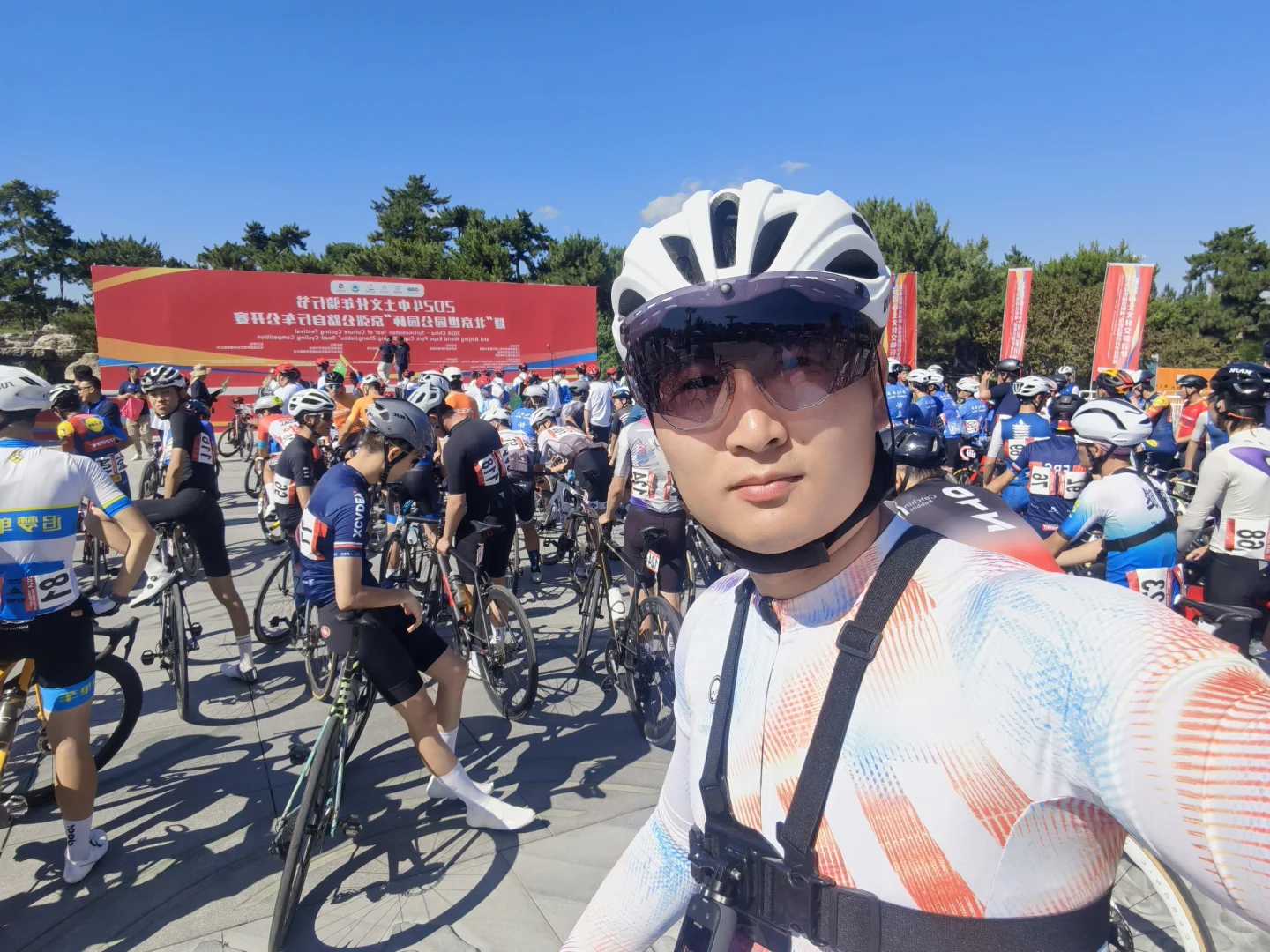 一张图证明骑行我行 十年没参加过比赛了，干不动干不动，他们都太狠了，我...