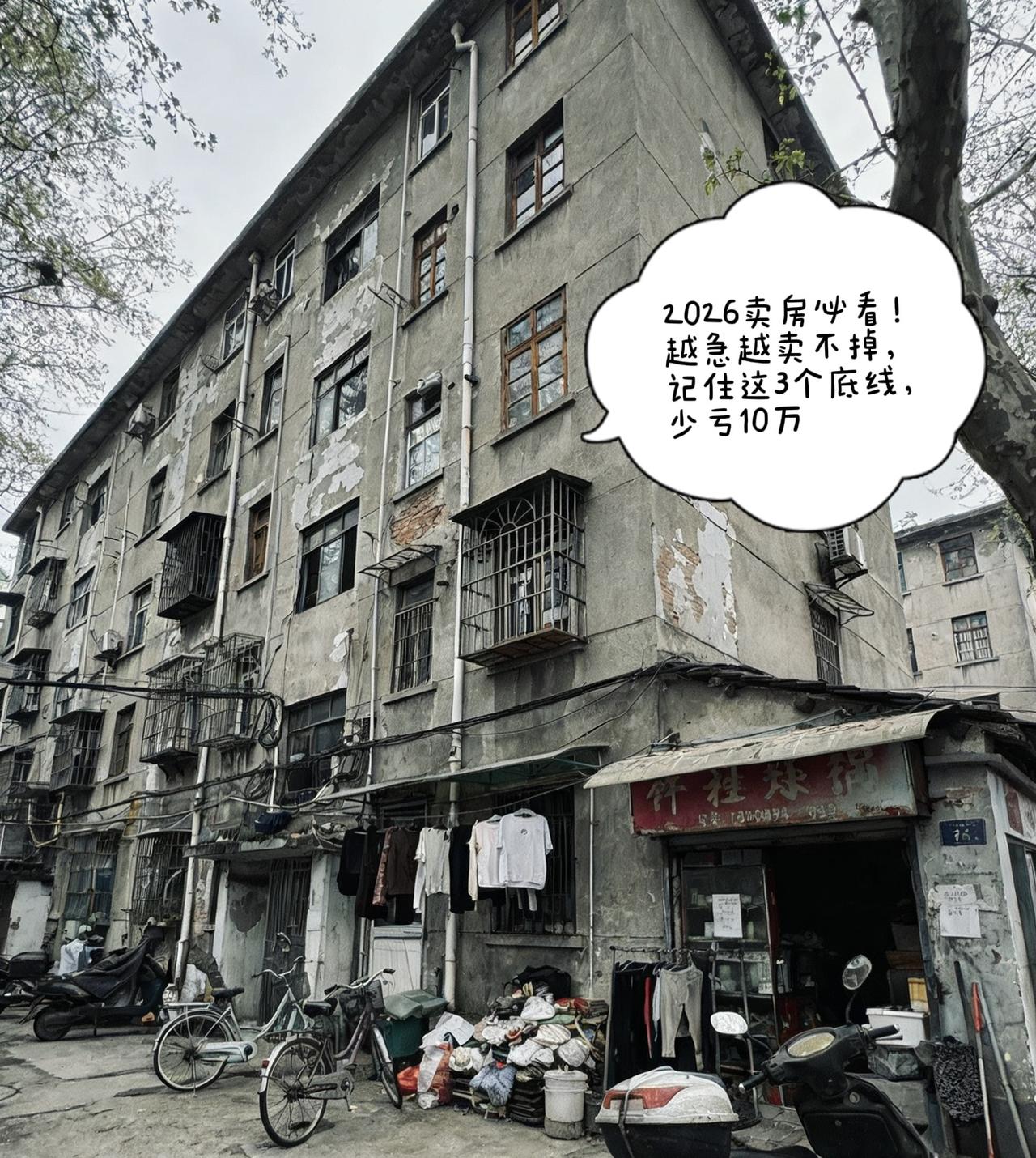 2026卖房必看！越急越卖不掉，记住这3个底线，少亏10万

很多人在2026年