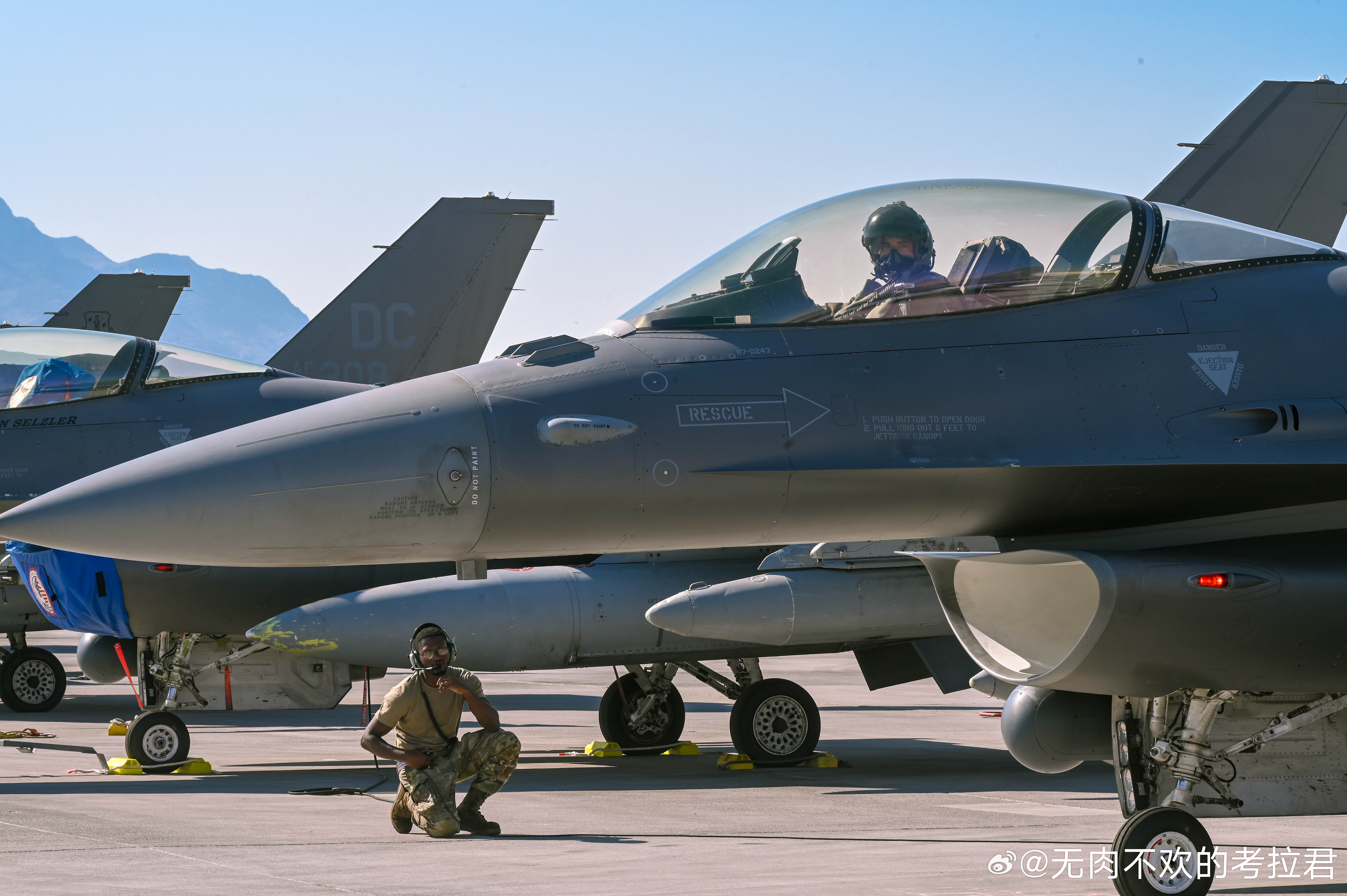 2025年8月，华盛顿DC空军国民警卫队在内华达州内里斯空军基地2 ​​​