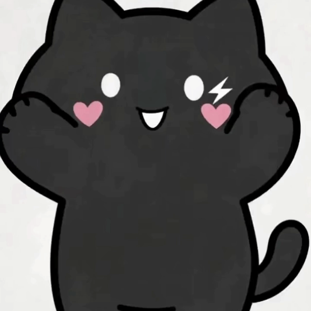 这个黑猫🐈⬛🐈⬛🐈⬛好可爱哦*^o^* 
