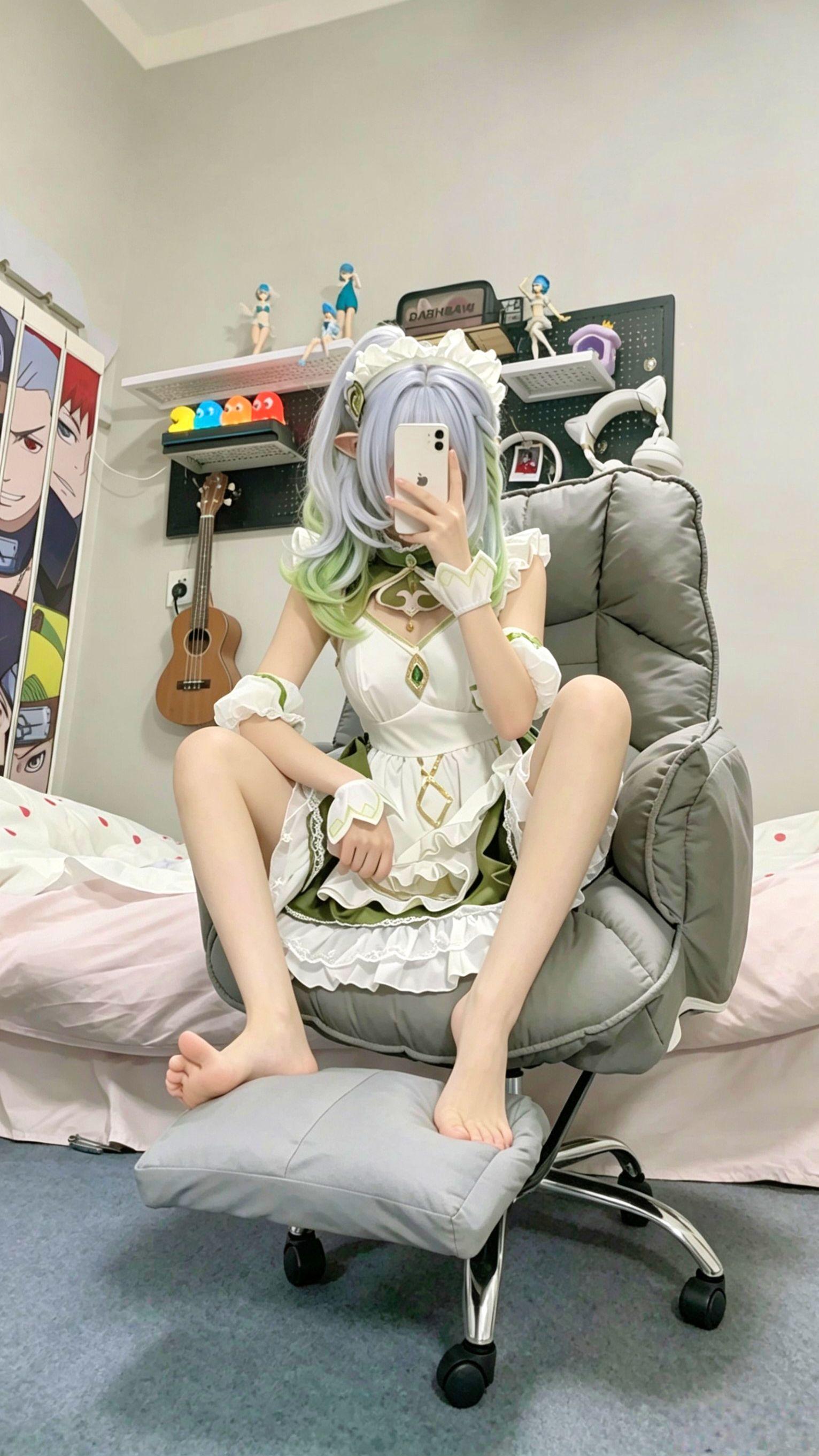 原神。小草神纳西妲cos
