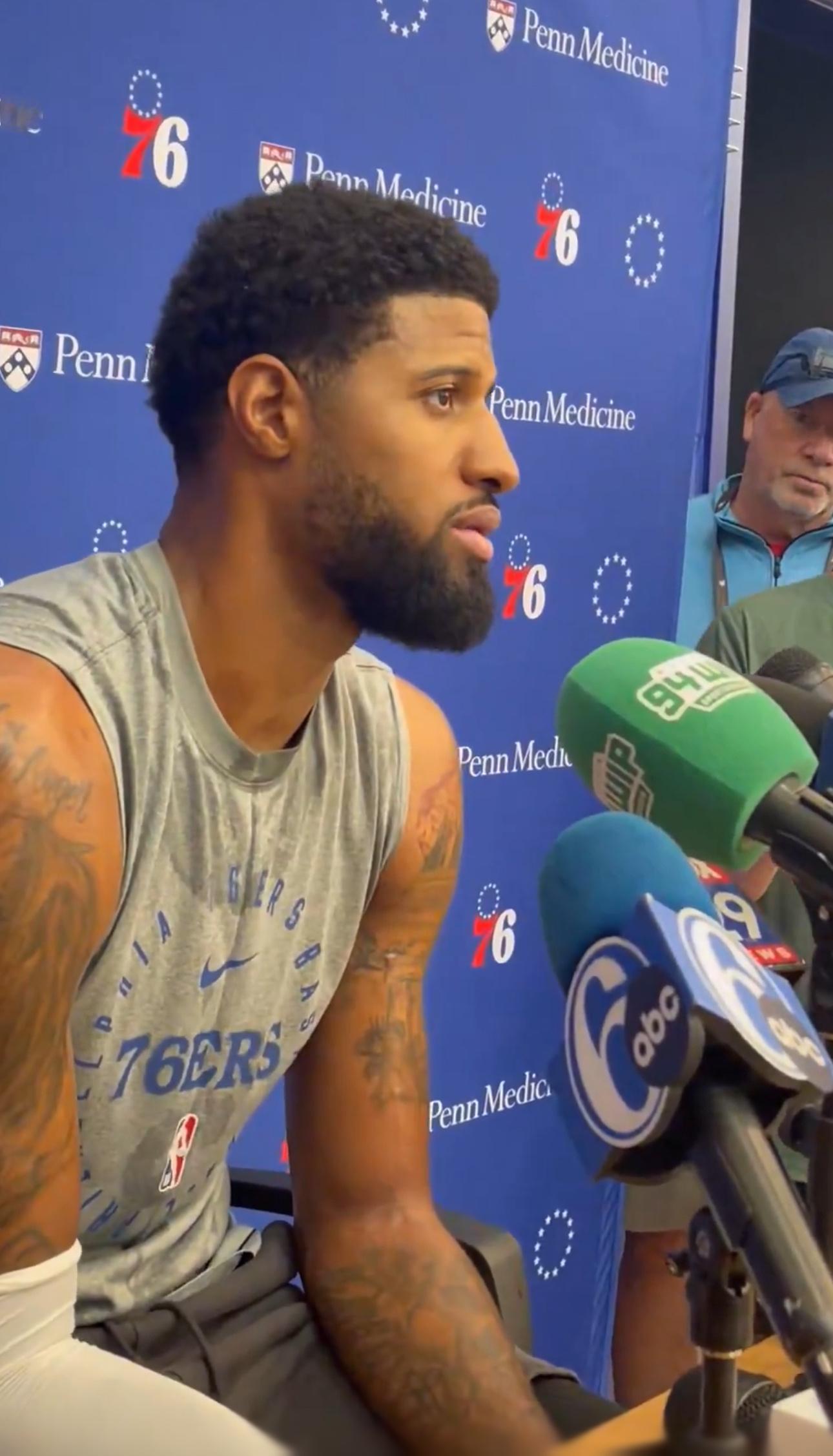 主教练尼克·纳斯与保罗·乔治均不认为76人在对阵凯尔特人的比赛中处于弱势地位。纳