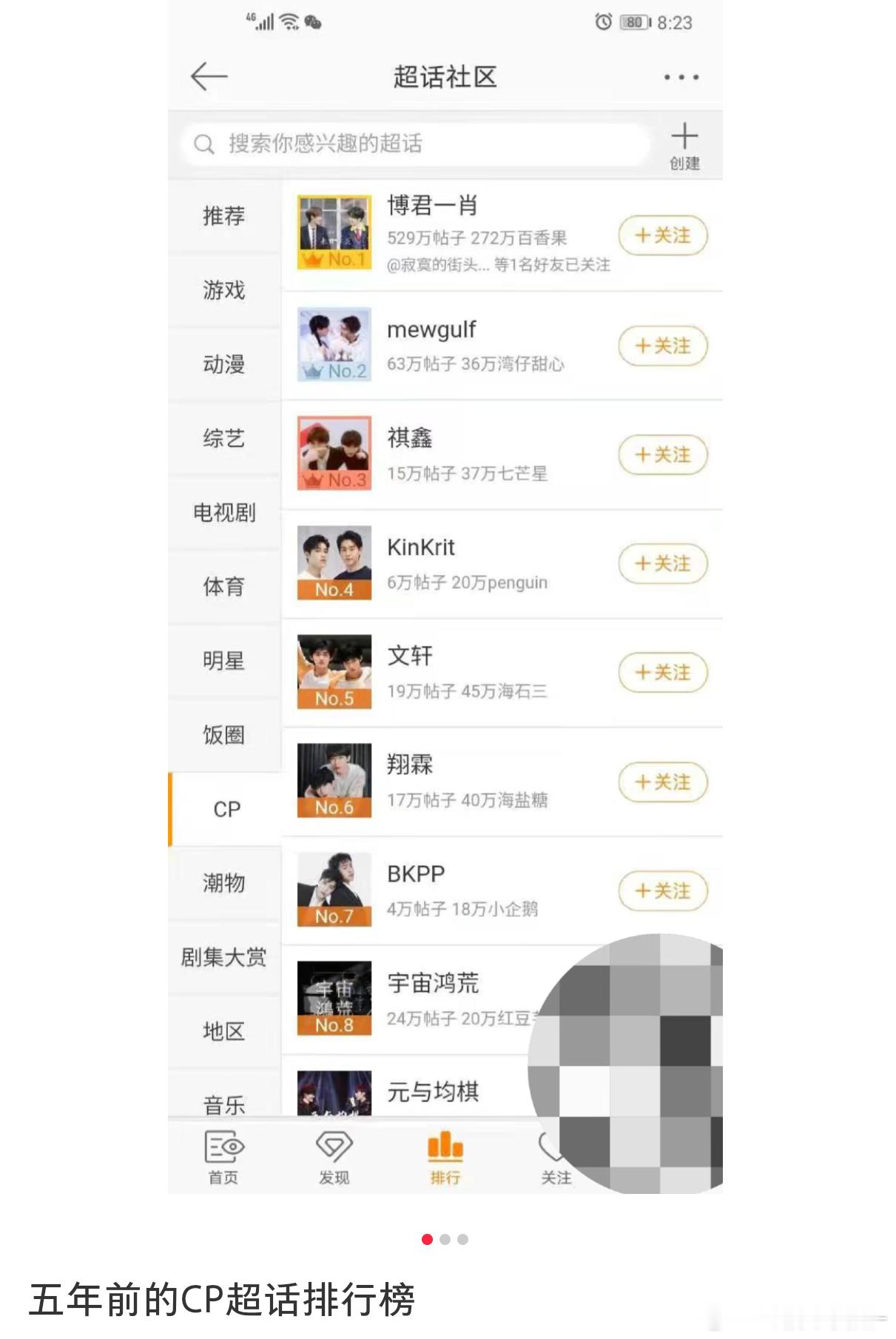 20年的cp榜 博君一肖权威的含金量还在上升😎💅🏻 ​​​