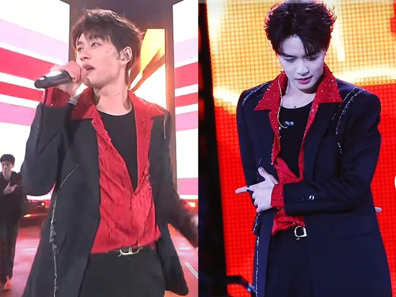 有一个细节不知道大家有没有注意到，

那就是柯淳跨年晚会唱跳的时候，几乎没有看镜