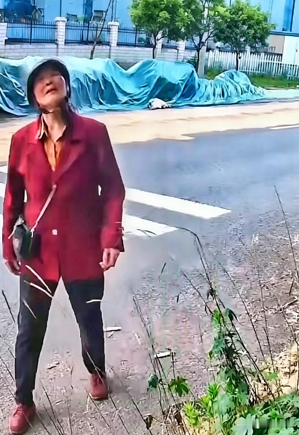 老妇女的思路，滑稽又真实！

山东临沂，农户路边晒麦子，花500块装监控防偷粮，