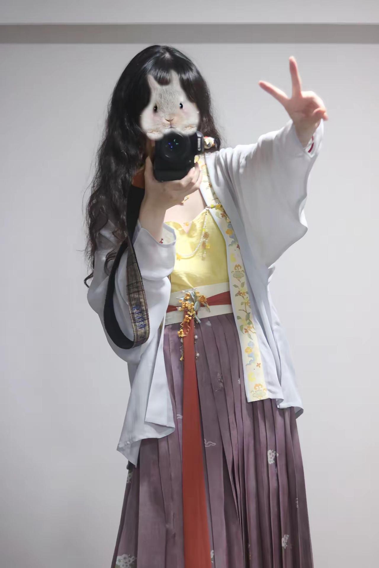 汉服｜预制一下中秋穿搭不过分吧。虽然现在才七月份哈哈哈哈哈！但谁让椿物皆藏已经上