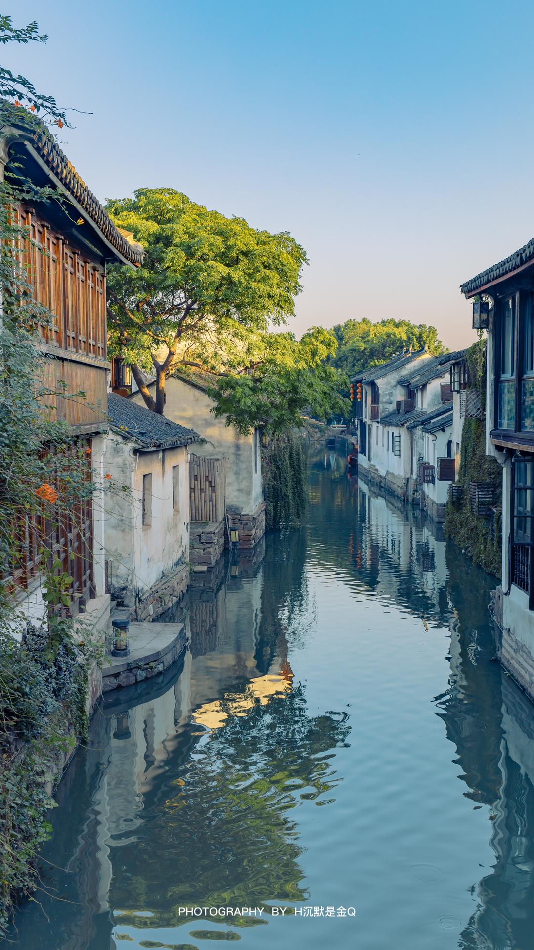 江南水乡。正是江南好风景