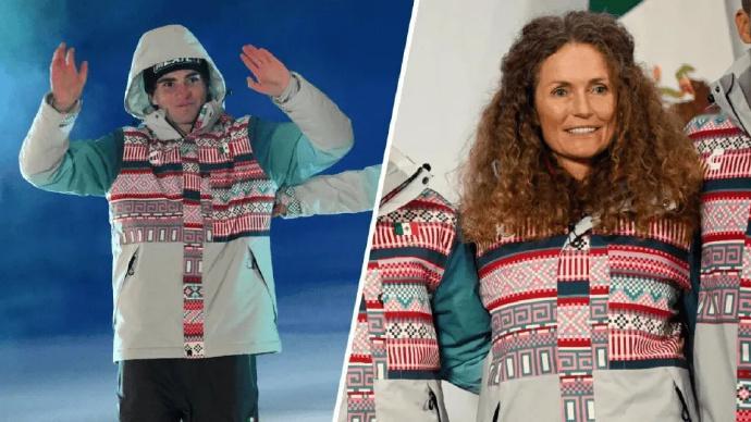 冬奥历史首对母子同场竞技 哇这个好神奇，和大家分享一下46岁的施莱珀（79年生人