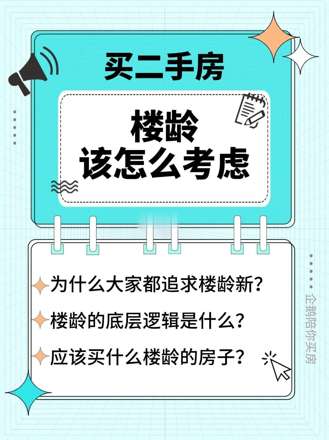 买二手房，楼龄怎么考虑？ㅤ🤔
