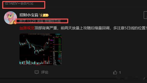 丝路视觉5日线已破，都该明白干什么了，V+宝子们收下12个点了吧！在这个颓废的市