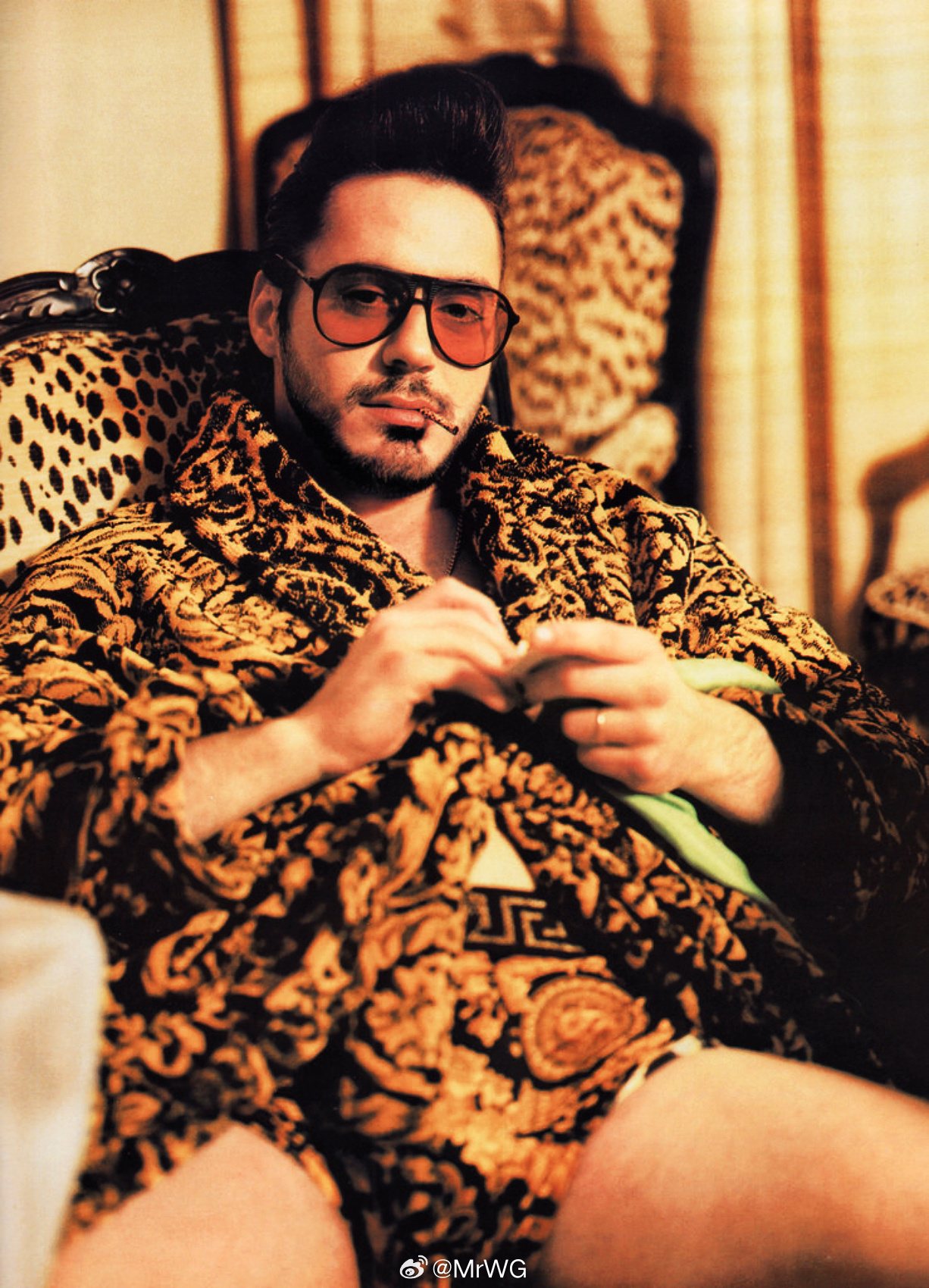 电影旧相簿子 RDJ for Detour magazine 1995🚬🕶️