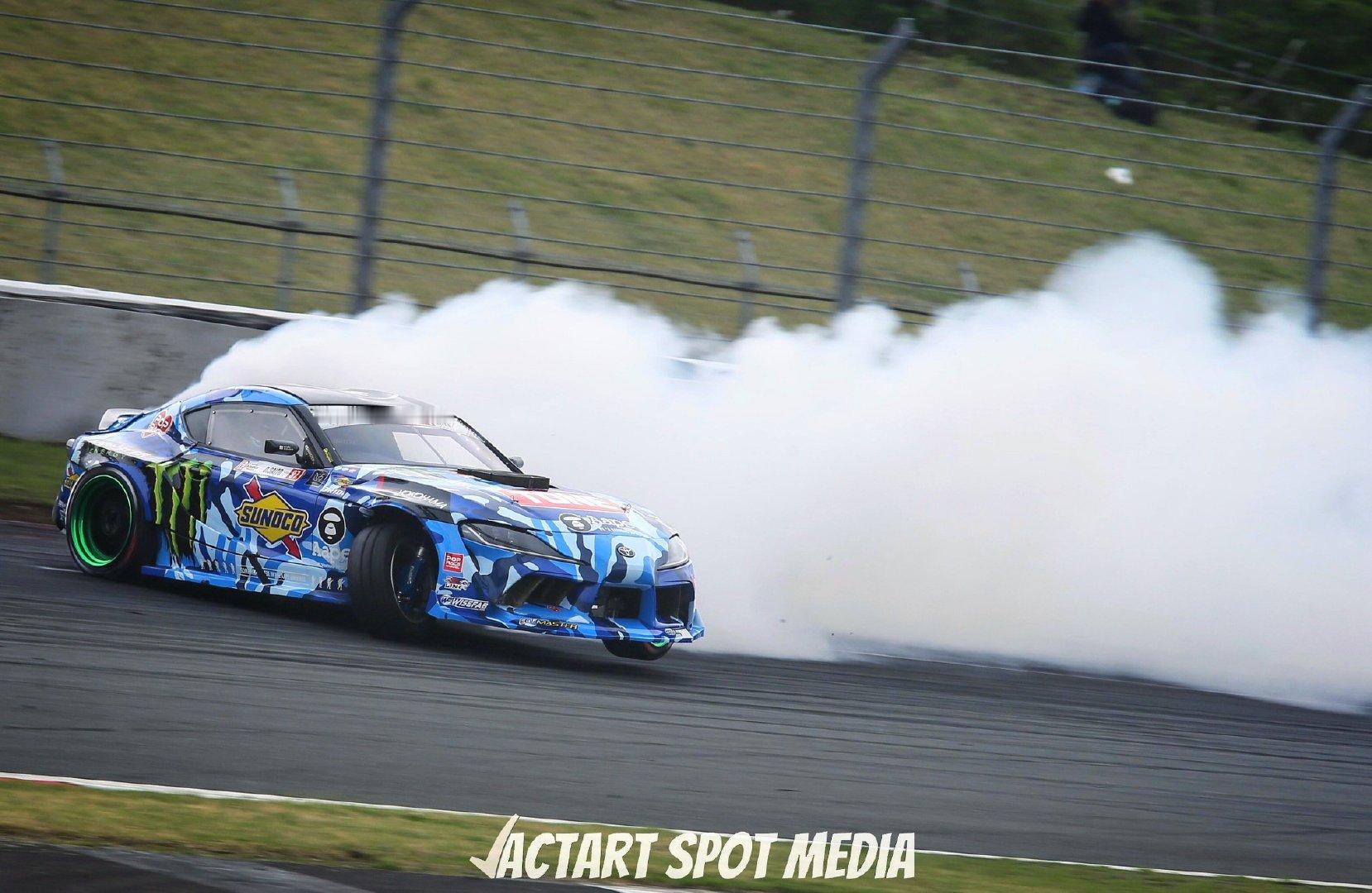 FormulaDriftJapan 丰田GRSupra AAPE 涂装！Drif