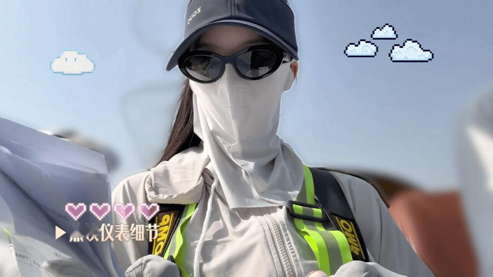 刘些宁为拍戏学开飞机 真的很欣赏这种肯下苦功的演员，不依赖替身和特效糊弄过去，愿
