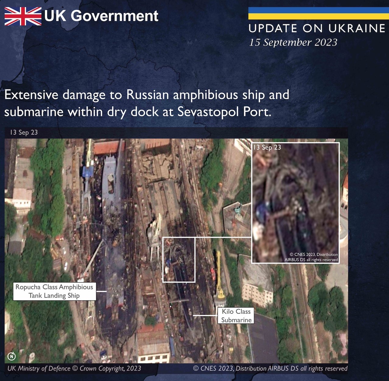 英国国防部：Su-24发射“风暴影”击毁船坞中的俄登陆舰与潜艇！[围观]❶ 英国