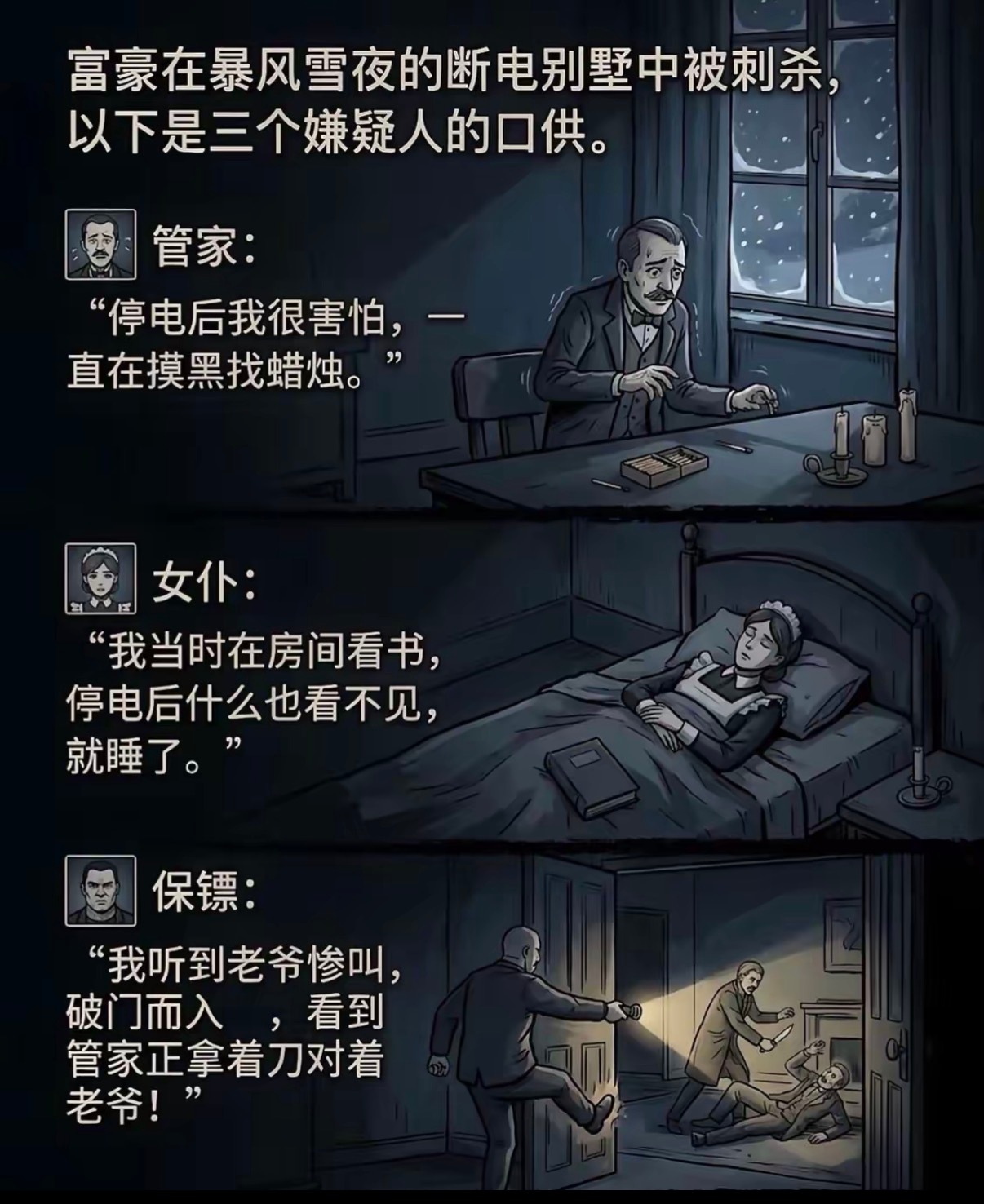 谁是凶手？ 