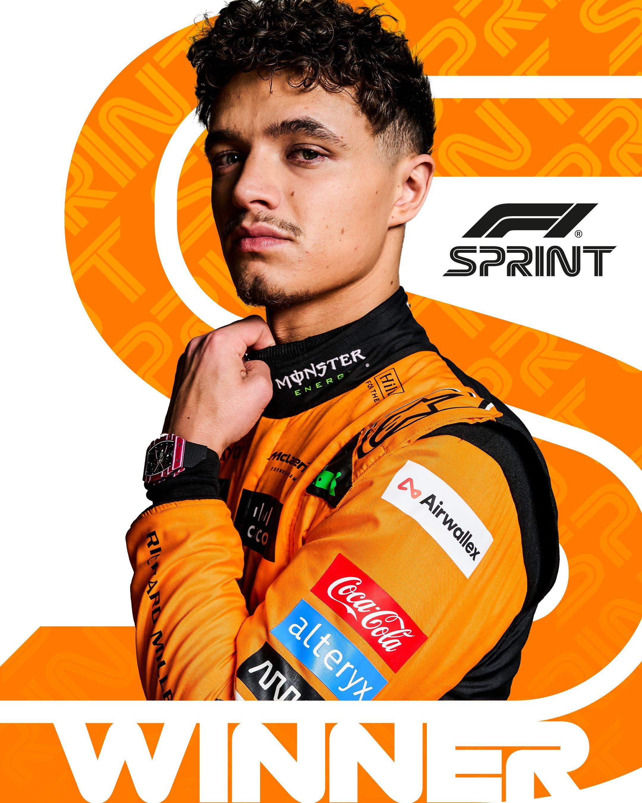 2024赛季F1圣保罗🇧🇷大奖赛 冲刺赛结束🔚迈凯伦车队车手诺里斯夺得冲刺