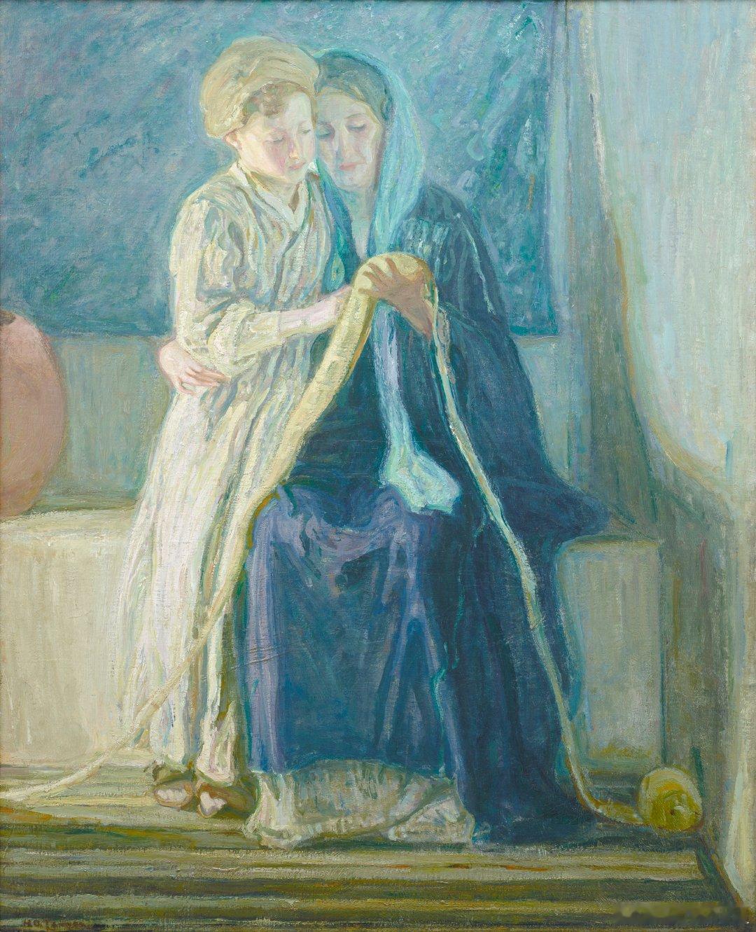 历史知识 美国画家Henry Ossawa Tanner（1859-1937）1