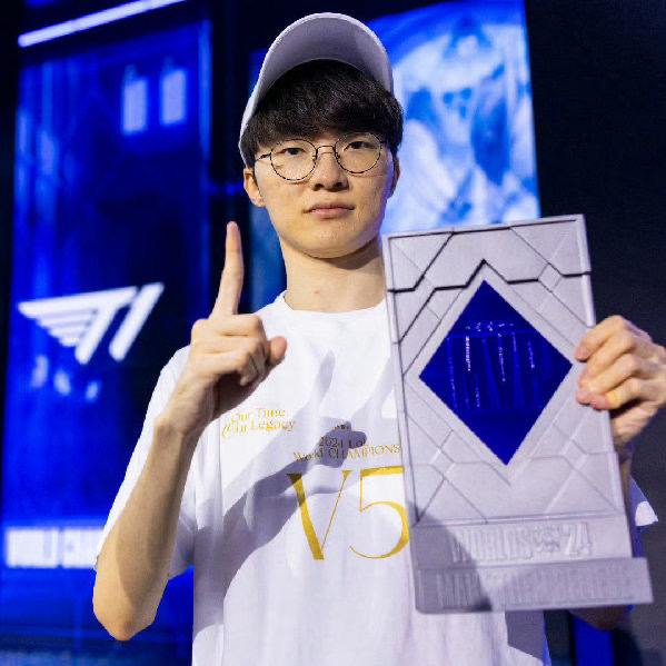 【S15选手们的最大年龄差】年纪最长的选手是T1的中单Faker，出生于1996