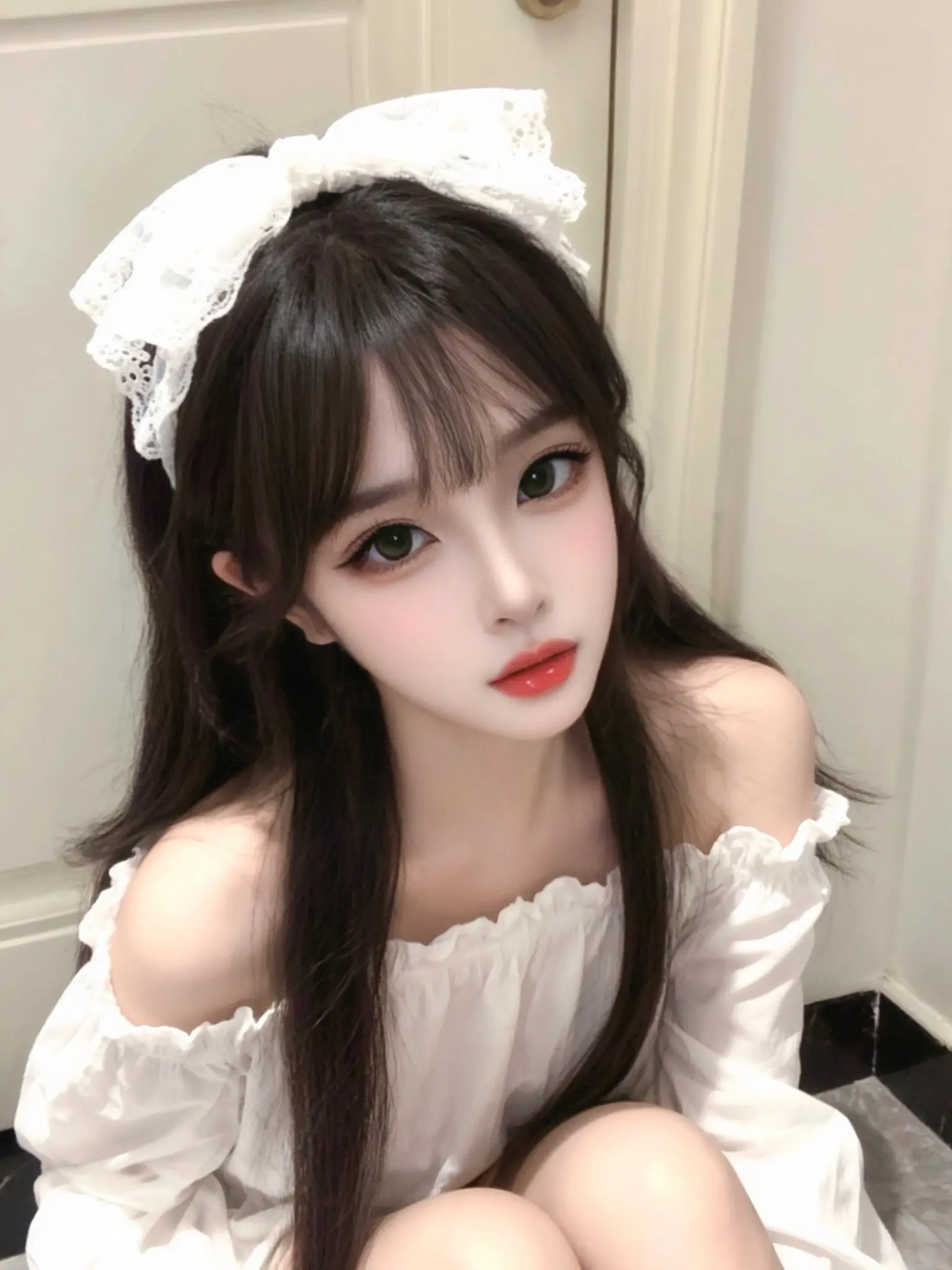 谁能拒绝甜妹 纯欲甜妹 拿捏清冷破碎感 氛围感纯欲风 纯欲少女感