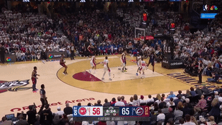 NBA季后赛东部半决赛G4，骑士在主场112-103击败活塞，把系列赛总比分改写