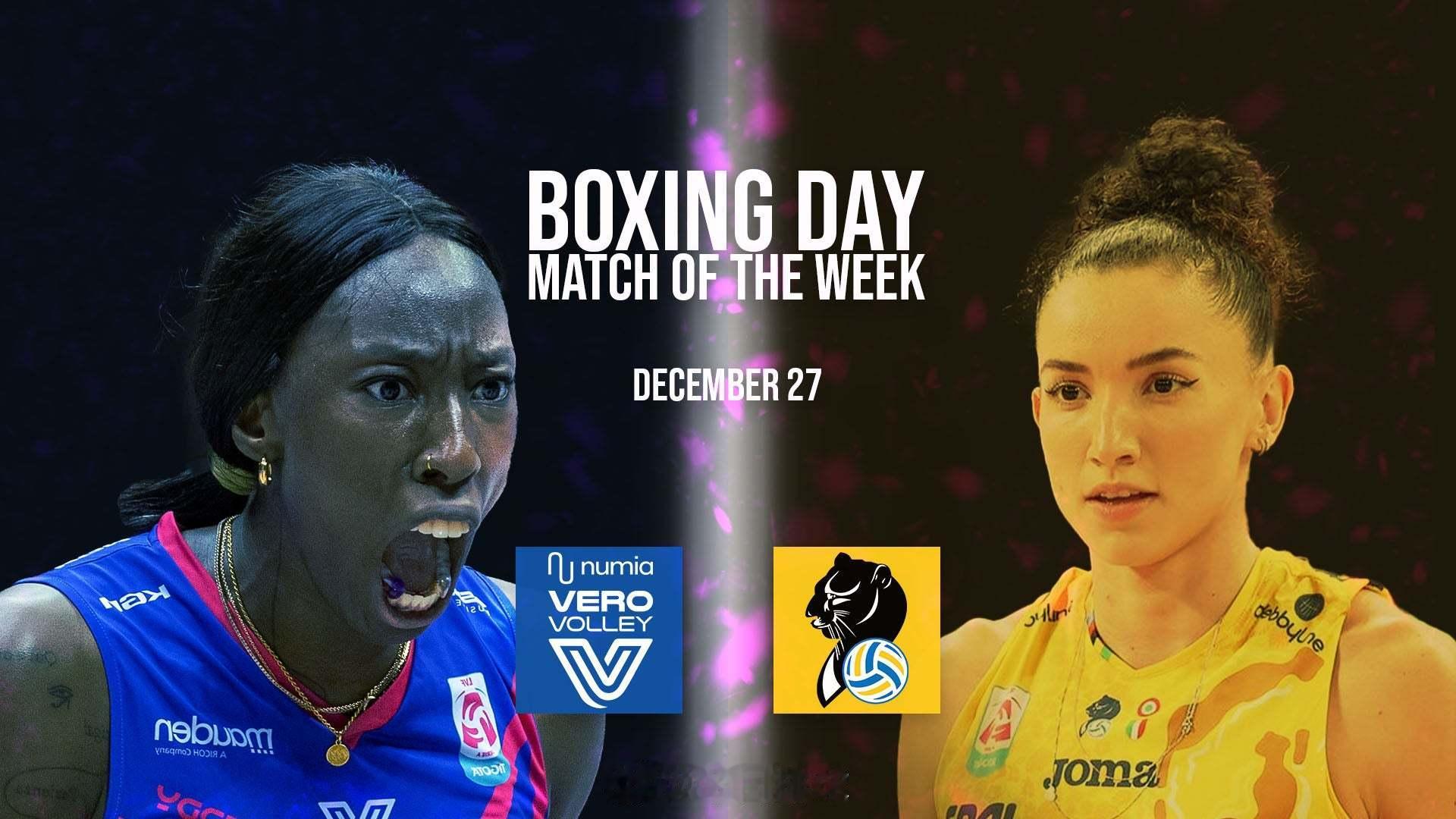 北京时间今天晚上（明天凌晨）01:00，2025-2026女排意甲 常规赛第17