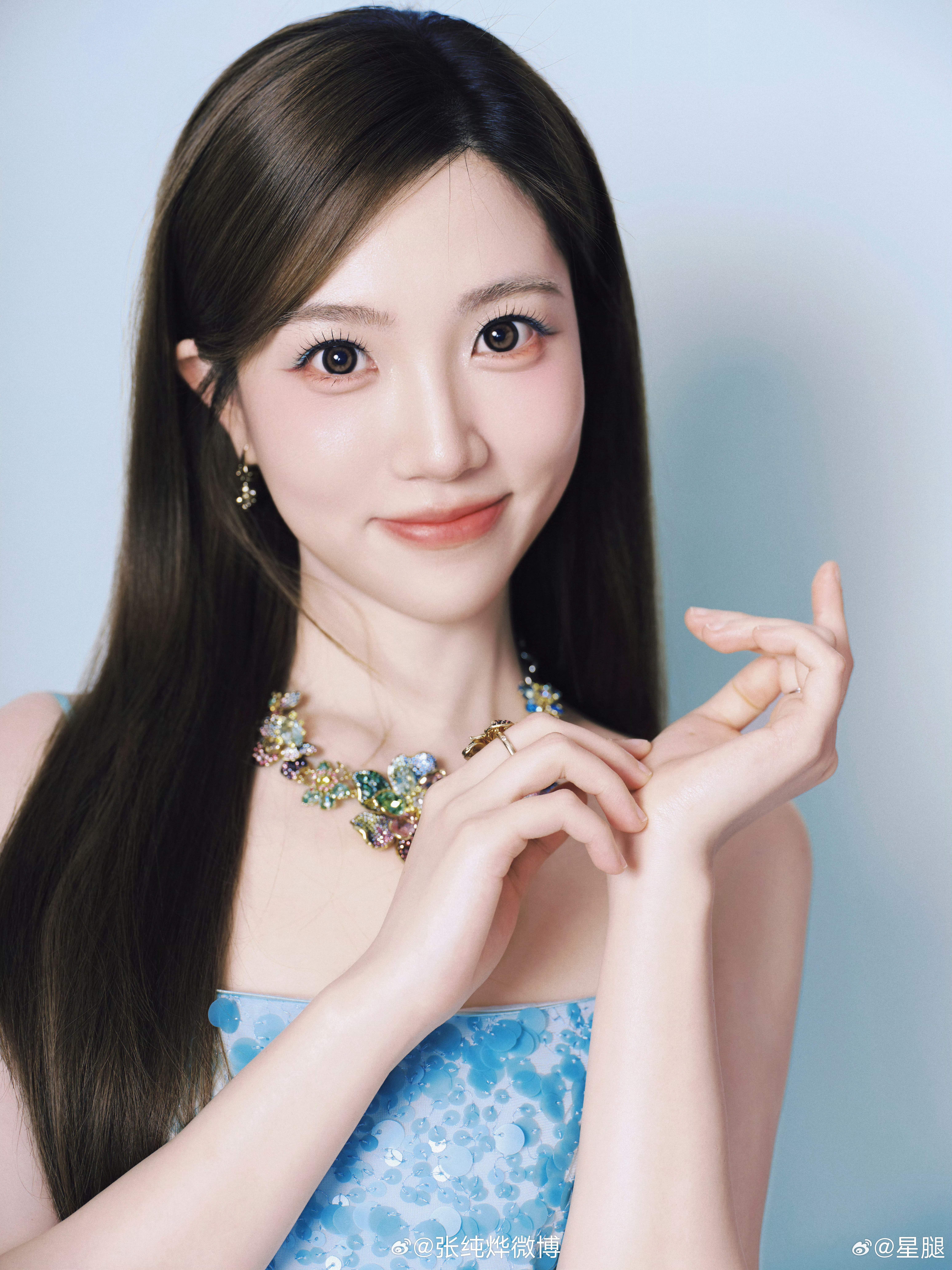 张纯烨 💙 心动的信号最新look ​​​