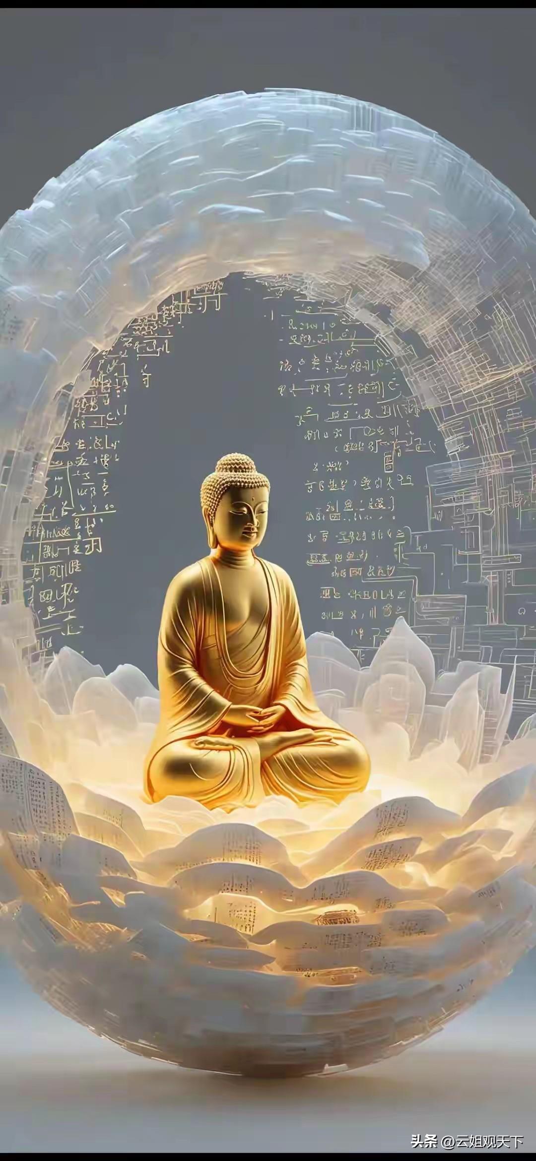 佛言：富者，当以财养心，以善渡人
 
佛言：当你坐拥财富，切莫以为已是人生圆满、