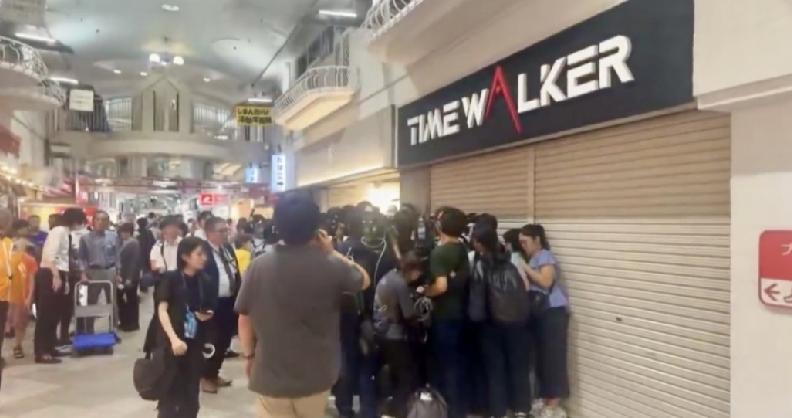 日本东京中野区「中野百老汇」商场上月发生轰动各界的2亿日圆（约984万港元）名表
