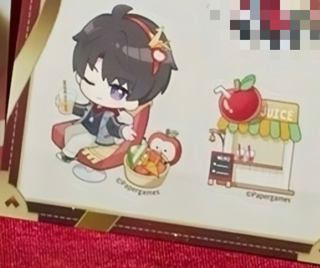 细看联名，有很多可爱的小细节1️⃣最符合圣诞节氛围的苹果元素，还有晴空飞机和哥哥