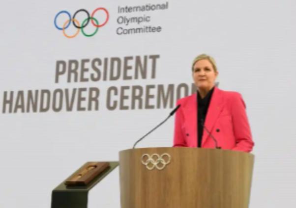 国际奥委会主席考文垂最近来中国看了全运会开幕式，说了句挺实在的话。她说：“中国是