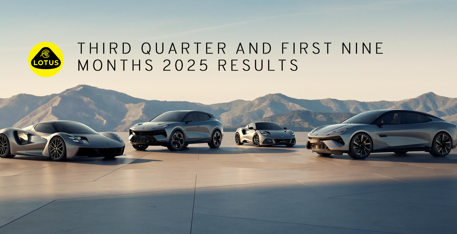 🔻莲花25年1-9月财报——1.总交付量：4,612辆，同比减少40%（*20