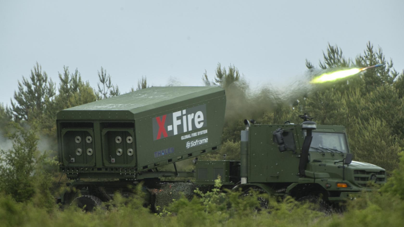 远程陆基打击：泰雷兹使用 X-Fire 发射车完成首次试射2026年5月26日，