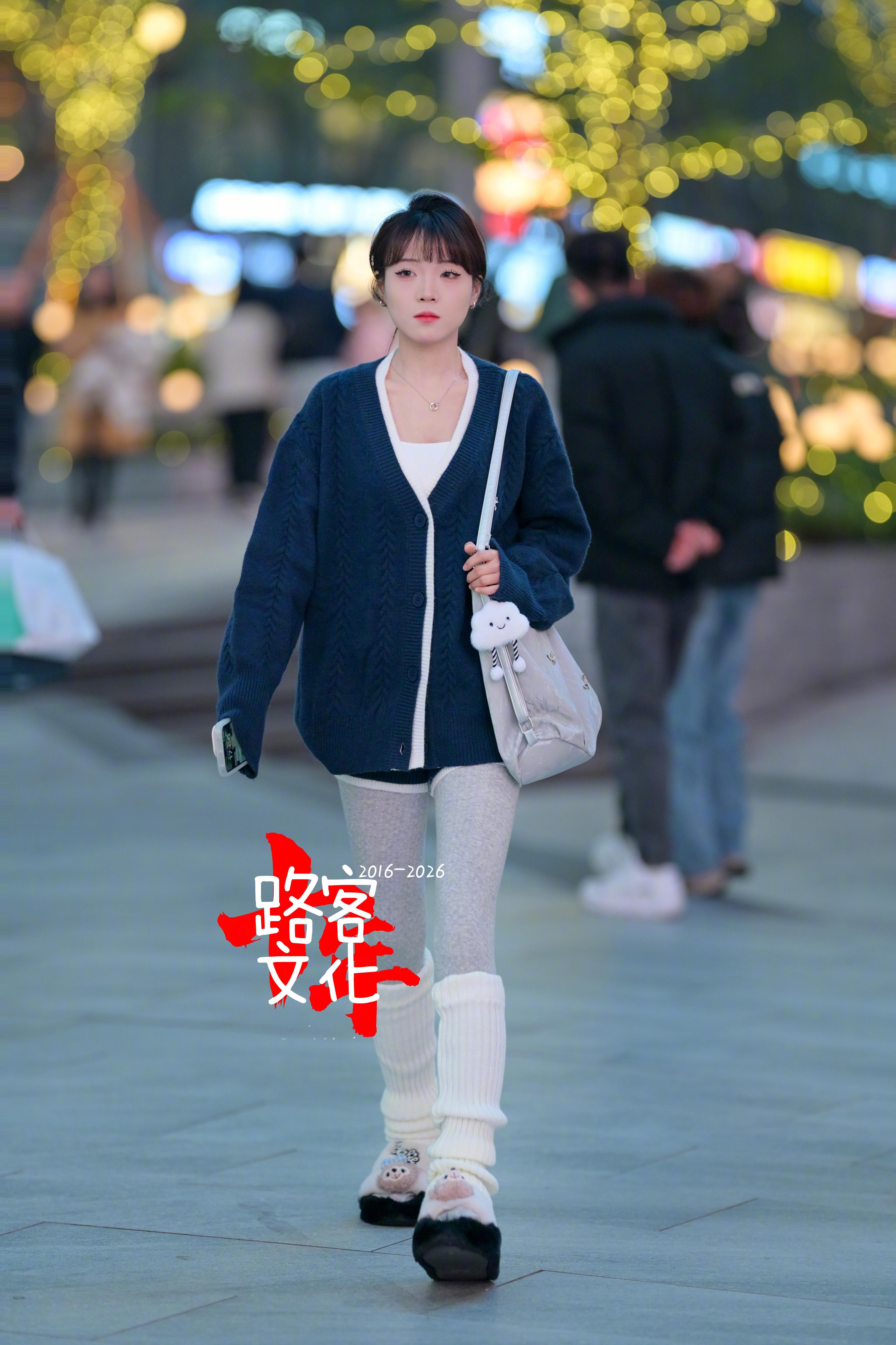 袜套这两年真的是主流保暖饰品 