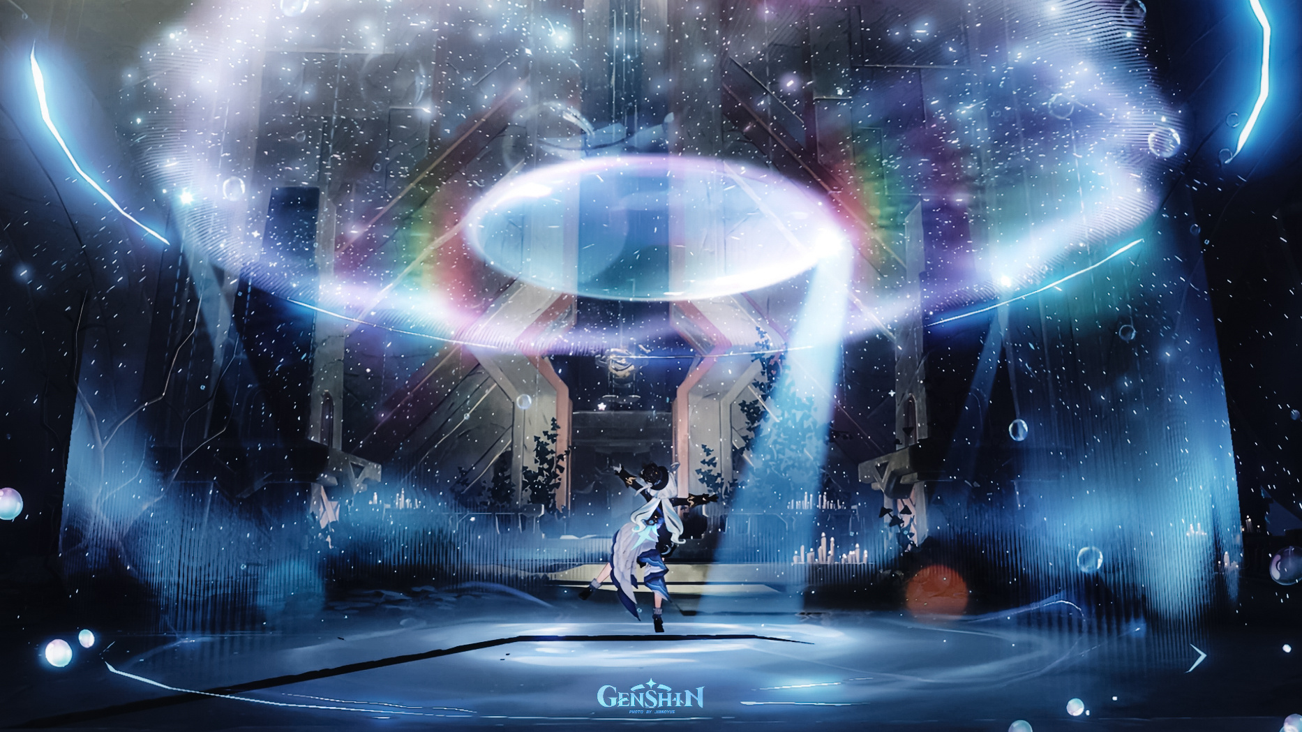 #原神[超话]##原神4.3版本##原神4.3版本二创# 「让世界热闹起来吧！」