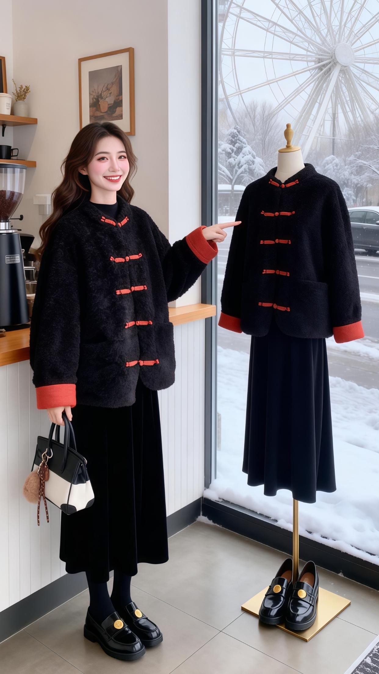 新中式穿搭 新中式国风 气质穿搭 气质女神穿搭 优雅气质