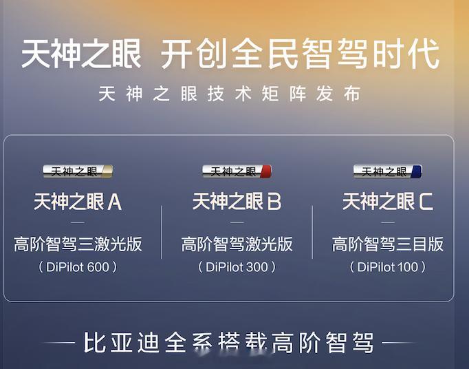 2025年买车看智驾  比亚迪全系搭载高阶智驾  比亚迪放大招开启全民智驾，是的