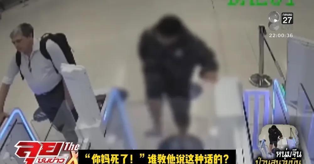 那一脚暴力地踹下去，震碎的何止是冰冷的闸机玻璃？碎了一地的，更是全体国人在海外多