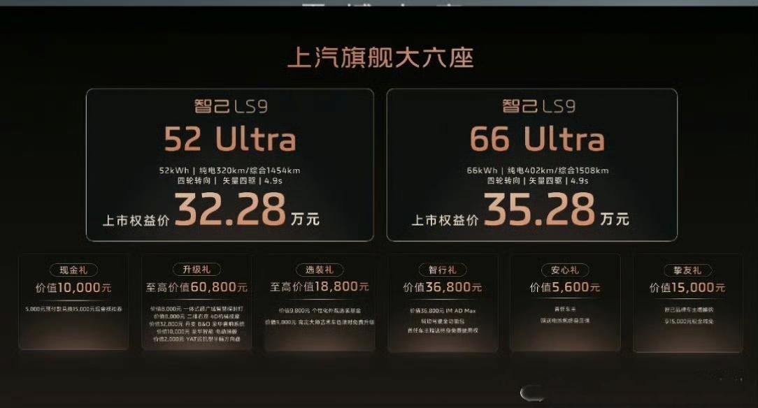 智己LS9这个车不仅有热水洗澡，还有地暖，你敢信？
后排地板是有加热功能的，好是