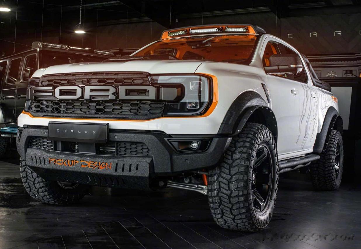 福特Ranger Raptor特别版首发。近日，著名改装厂商Carlex为福特R