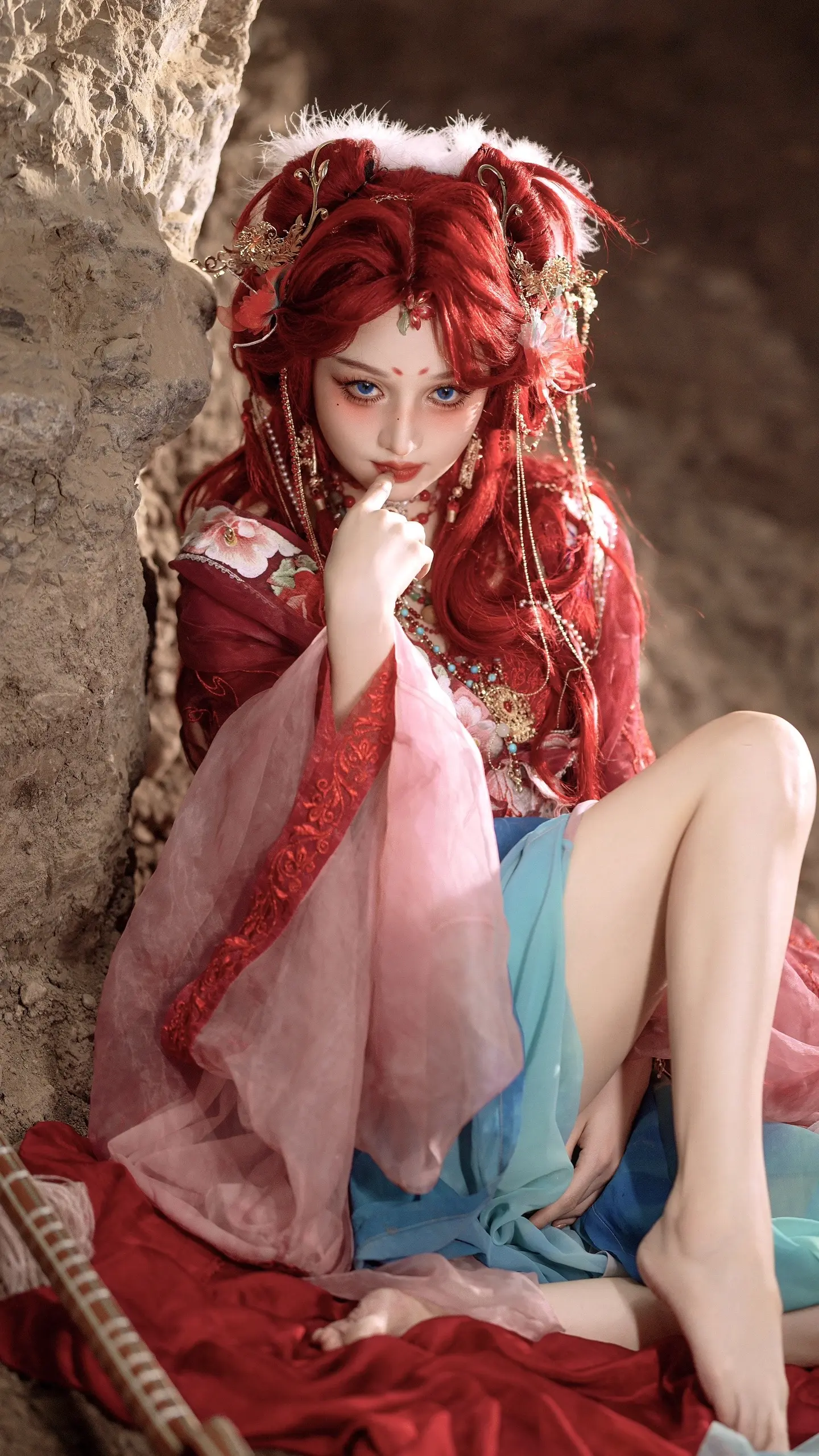 沙丘 狐…摄 出镜 妆造 联合出品 汉服 游园惊梦