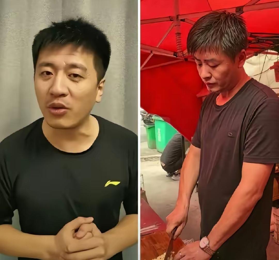 这谁能解释清楚这种巧合，
河南烧烤摊主撞脸张雪峰火遍全网。

他俩不仅长的像，名