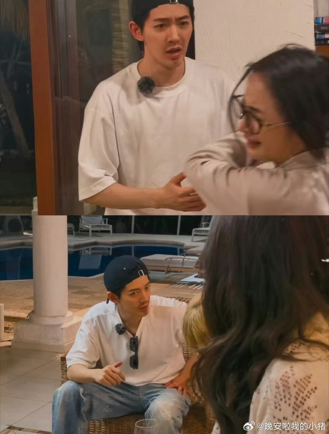 林依晨演邓为老婆邓为与林依晨在2026年7月13日热播的《花儿与少年8》花絮中上