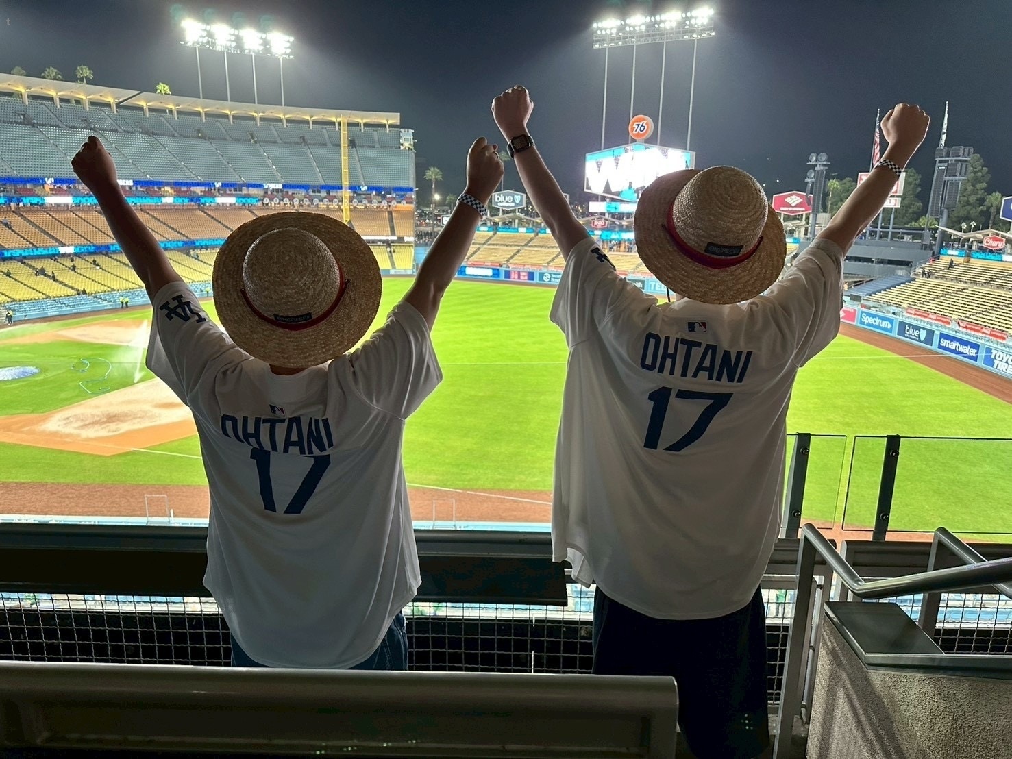 MLB美国职业棒球大联盟洛杉矶道奇队海贼王之夜，海贼王动画知名演出家松实航和作画